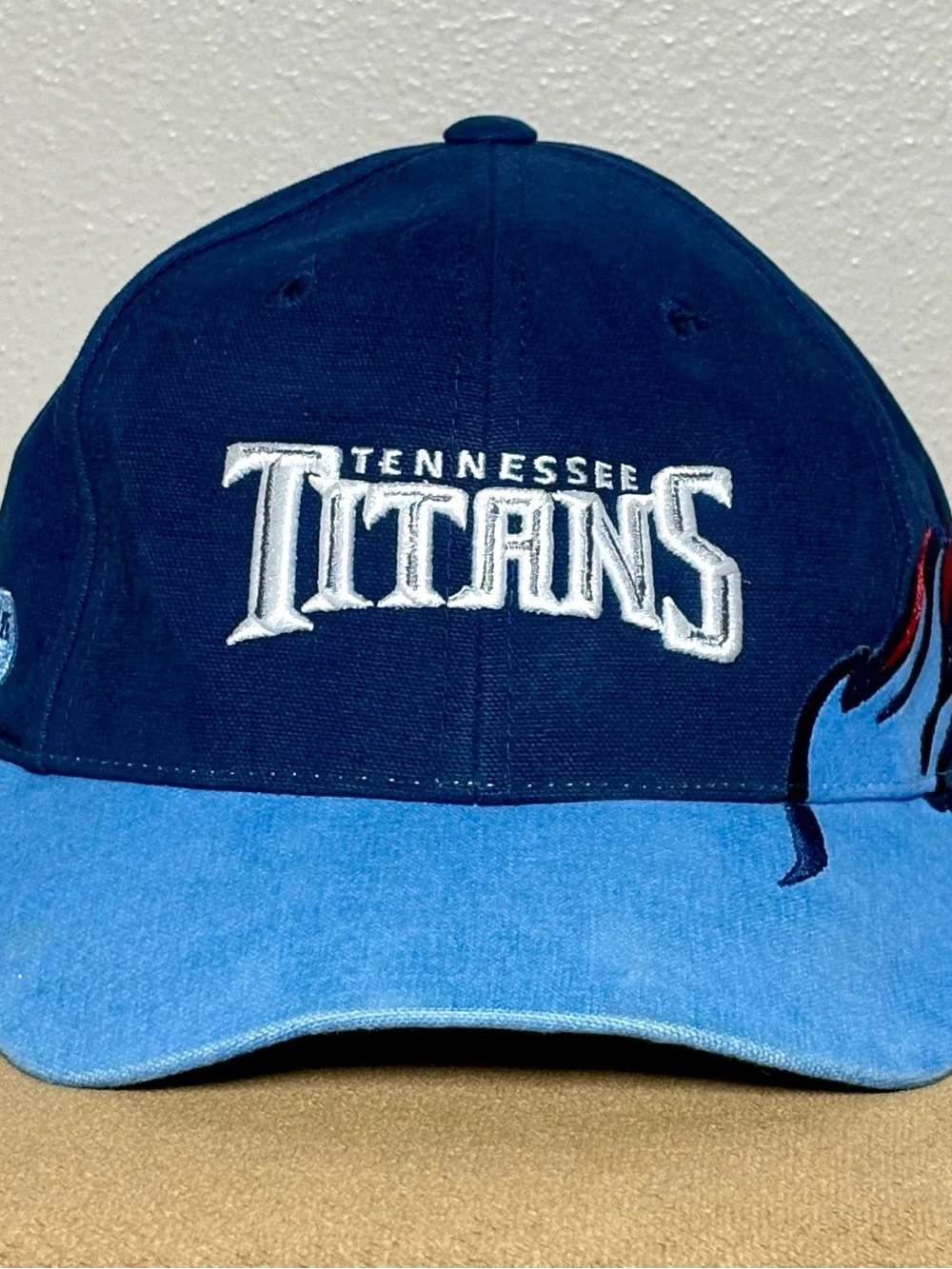 Two-Tone Blue Adjustable Cap